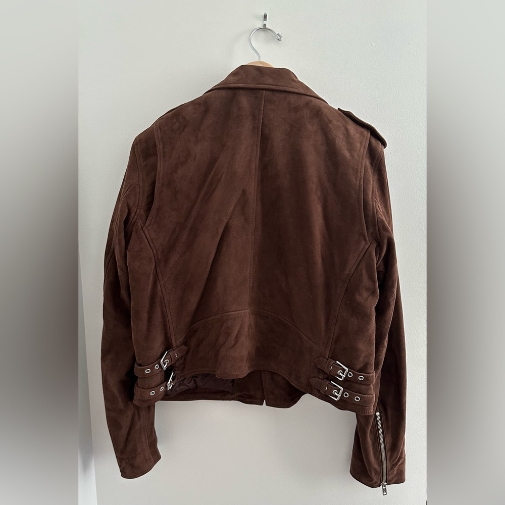 Polo Ralph Lauren Suede Moto Jacket - Picture 4 of 11